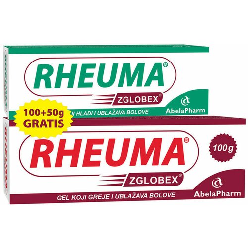 Zglobex rheuma gel (100g crveni + 50g zeleni) Cene