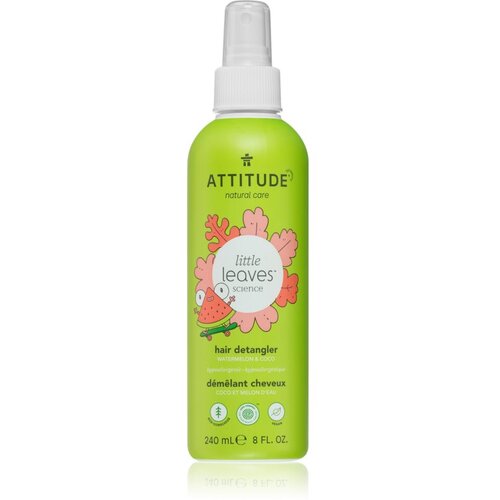 Attitude Little Leaves Watermelon &amp;amp; Coco sprej za jednostavno ra&amp;scaron;če&amp;scaron;ljavanje kose za djecu 240 ml Slike
