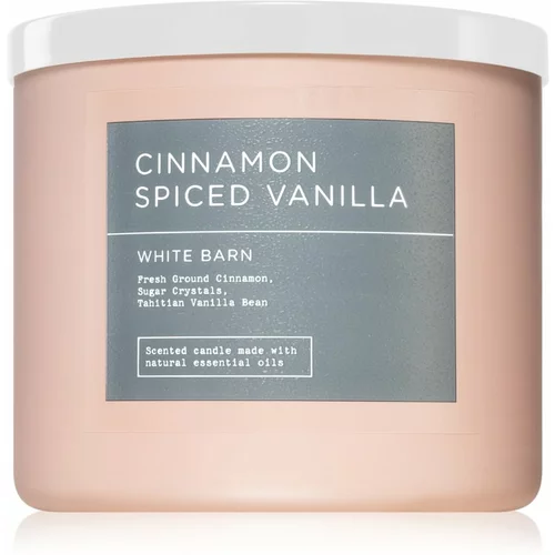 Bath & Body Works Cinnamon Spiced Vanilla dišeča sveča 411 g