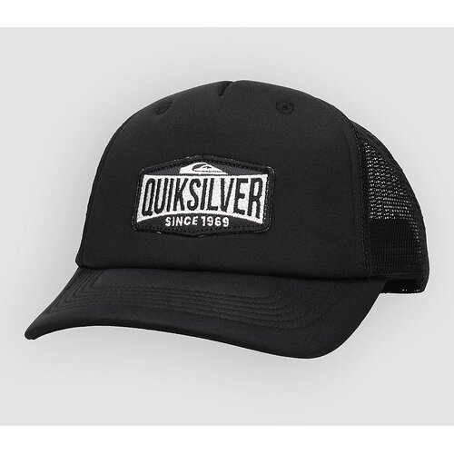 Quiksilver Decades Foam Trucker Kids Kapa s &scaron;iltom black Cene