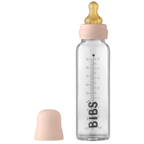 Bibs staklena flašica za bebe complete set 225ml, blush Slike