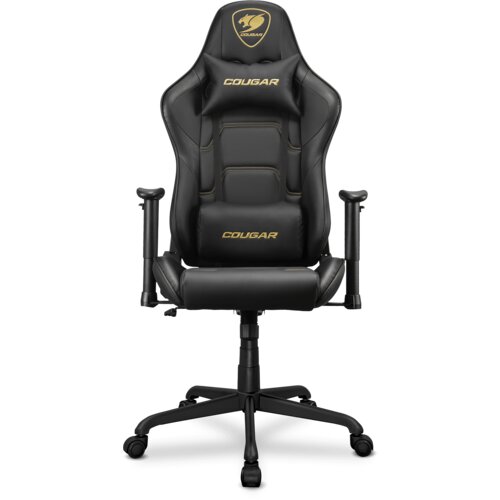 COUGAR GAMING COUGAR CGR-ARMOR ELITE-BG stol, črn/zlat, (21328013) Cene