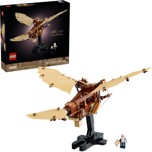 Lego Icons Leonardo da Vincis Flying Machine številka 10363 Cene