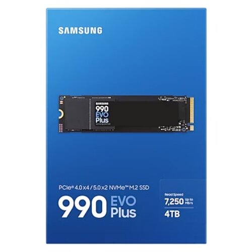 SSD M.2 NVMe Samsung 4TB 990 EVO Plus MZ-V9S4T0BW Slike