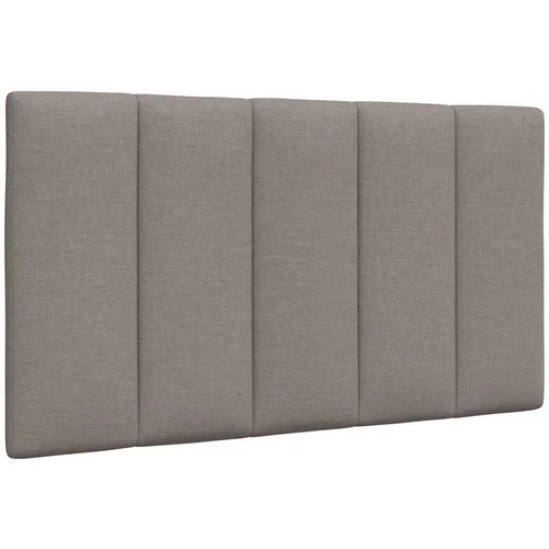 vidaXL Vzglavna stranica taupe 90 cm blago