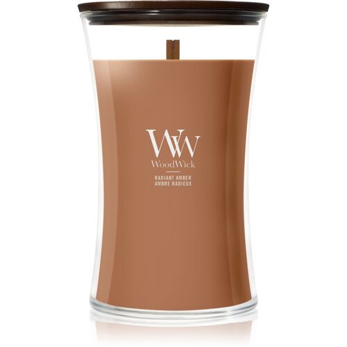 WoodWick Radiant Amber di&scaron;eča sveča z lesenim stenjem 610 g Cene