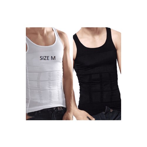 Solfit Majica za oblikovanje postave ABSFIT (2 kosa, bela in črna) M, (21279405) Cene