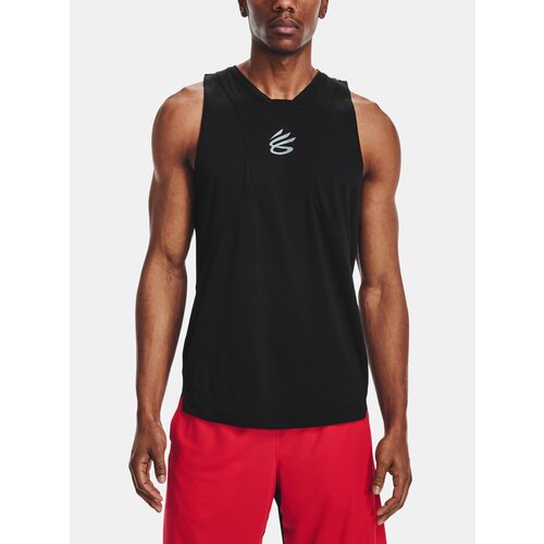Under Armour Tank Top Curry Performance Tank-Blk - Men Slike