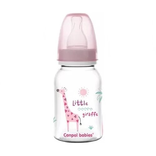 Canpol fla&scaron;ica 120ml pink, 0m+ Cene