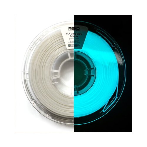 R3D pla ultra-glow turquoise Slike