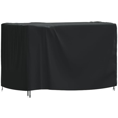 VidaXL Pokrivalo za vrtno pohi&amp;scaron;tvo črno 140x70x90 cm vodoodporno 420D Slike