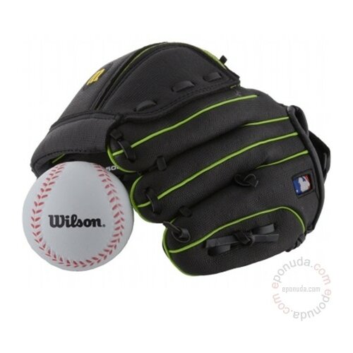Wilson rukavica za bejzbol EASY CATCH + loptica Slike