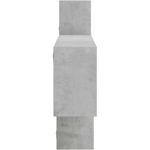  Polica na zidu Betonska siva 168,5 x 17 x 68 cm Slike