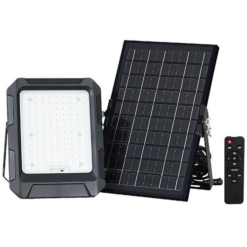  LED solarni reflektor LED/10W/3,7V IP65 4000K crne boje + daljinski upravljač Cene