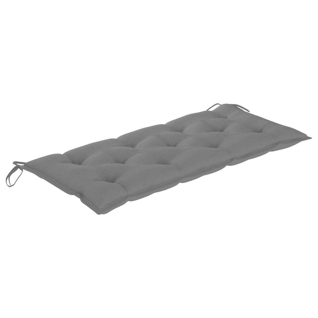  Klupa s jastukom 120 cm od masivnog bagremovog drva Slike