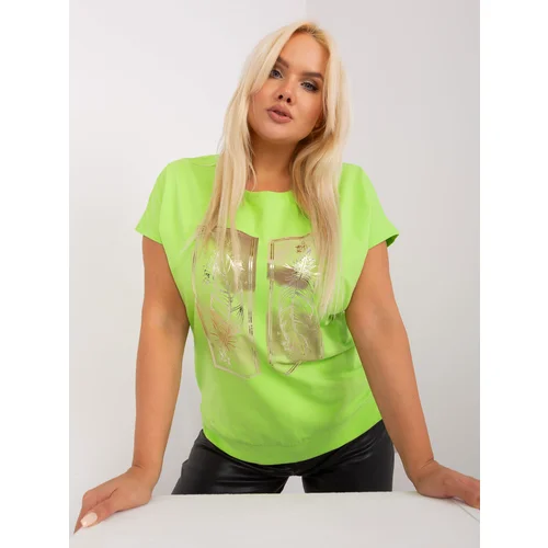 RELEVANCE Blouse-RV-BZ-8936.70-lime green