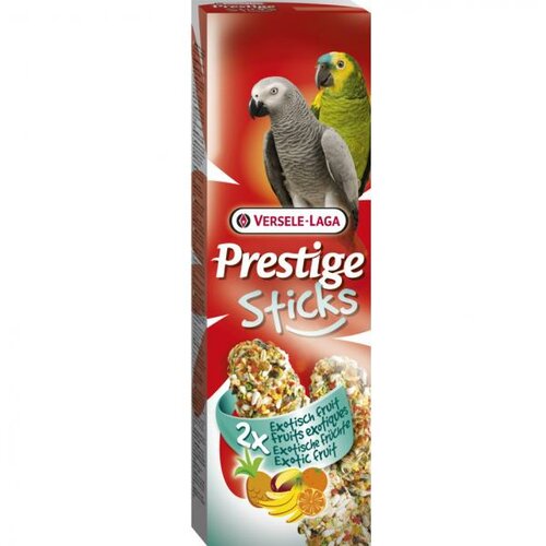 Versele-laga prestige sticks exotic fruit za papagaje 2x70g poslastice za ptice Slike