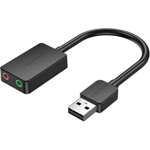 Vention ZUNANJA ZVOČNA KARTICA USB 2.0 TRS CDYB0 2-PORT 0,15 M, (5000064110) Cene