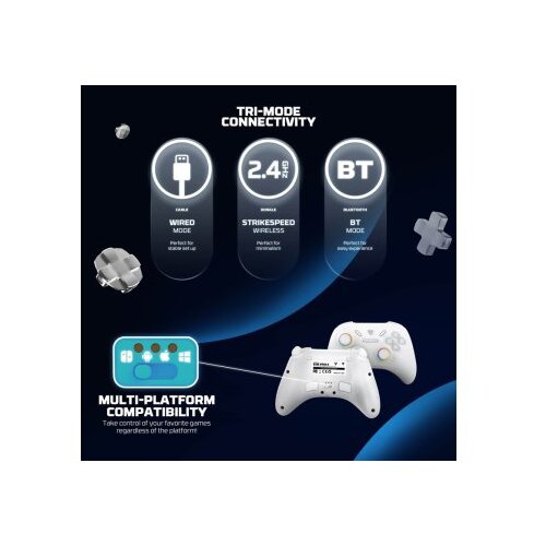 Fantech Joypad wireless WGP15V2 EOS PRO II multiplatform RGB sivi Cene