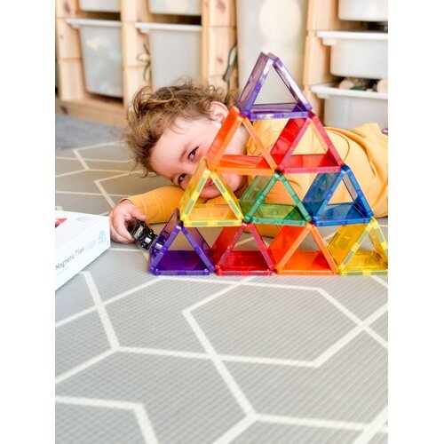 Learn &amp;amp; Grow Toys Magnetne pločice Kvadrati - set 36 kom Slike