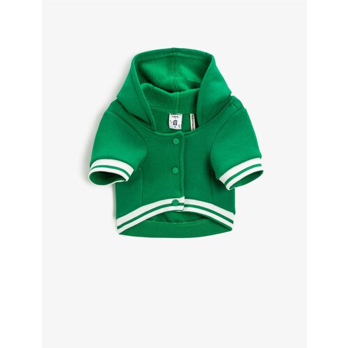 Koton Sweatshirt - Green - Relaxed fit Cene