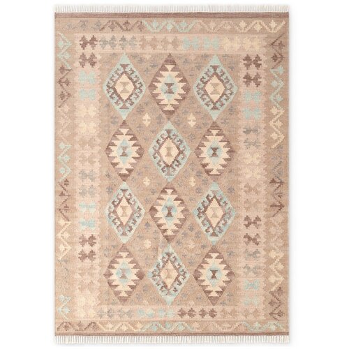 Hanse Home Svijetlo plavi/bež obostrani/ručno rađen vunen tepih 160x230 cm Kamal Dune &ndash; Nouristan Cijene
