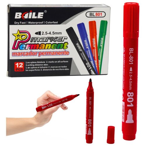  Permanentni vodootporni marker crveni 2,5-4,5 mm Cijene