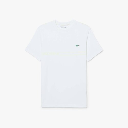 Lacoste Majice s kratkimi rokavi Ee Shirt Turtle Neck Bela Cene