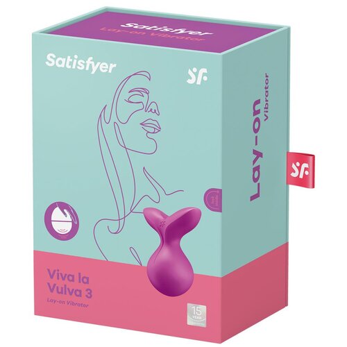 Satisfyer VIVA LA VULVA 3 VIOLET Slike