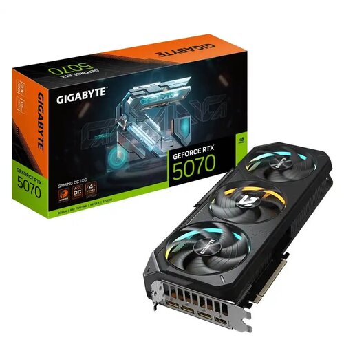 Gigabyte graficka karta geforce rtx 5070 gaming oc GDDR7 12GB 192bit 3xDP/HDMI Cene