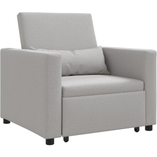 vidaXL 3-u-1 Singl Sofa Krevet Pretvarajući Fotelja Boja oblaka Tkanina Cijene
