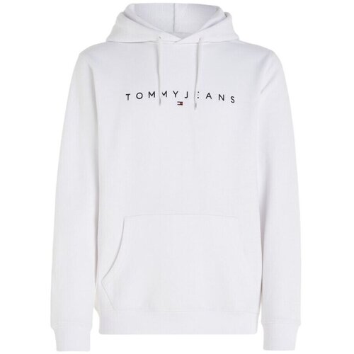Tommy Hilfiger Puloverji REG LINEAR LOGO Bela Slike