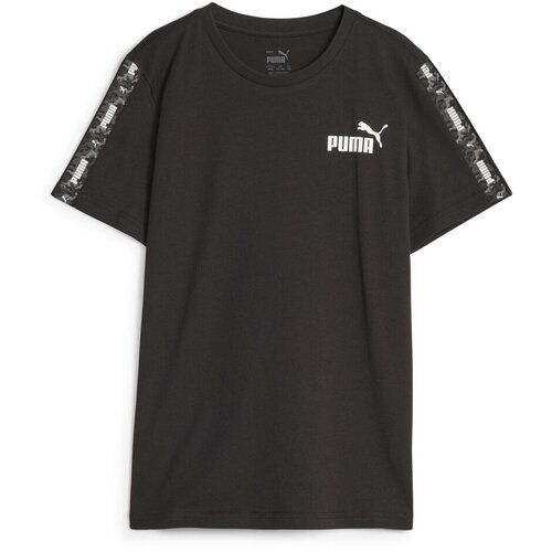 Puma ESS TAPE CAMO TEE B Crna Slike