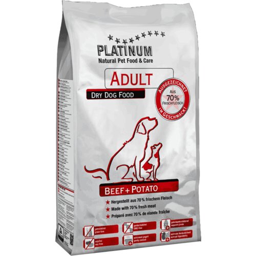 Platinum natural pet food Platinum Adult Govedina & Krompir Cene