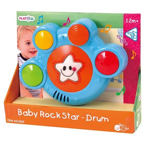 Play Go Playgo: Rock zvezda električni boben za dojenčke s svetlobnimi in zvočnimi efekti Slike