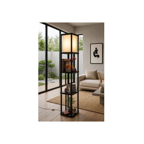 Opviq Podna lampa Last Chance Black Slike