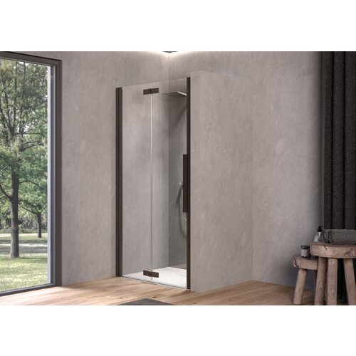Kolpa San polaris tuš vrata samostojeća N80 - leva B/1 fold black 516390 Cene