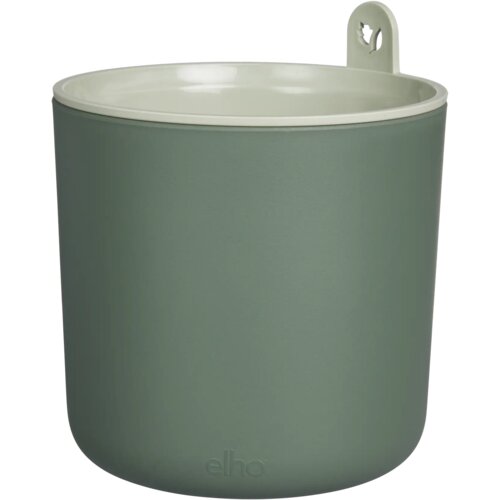 ELHO happy herbs 14cm - laneno bela - listnato zelena Slike