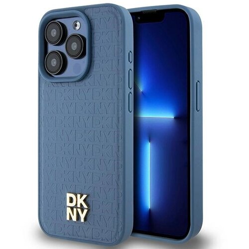 Dkny USNJEN OVITEK MONOGRAM ZA MAGSAFE ZA IPHONE 15 PRO MODER, (21899180) Cene