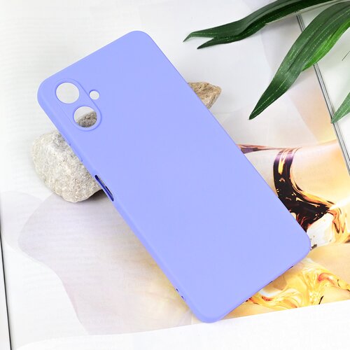 Teracell torbica Soft Velvet za Samsung A065F Galaxy A06 ljubičasta Cene