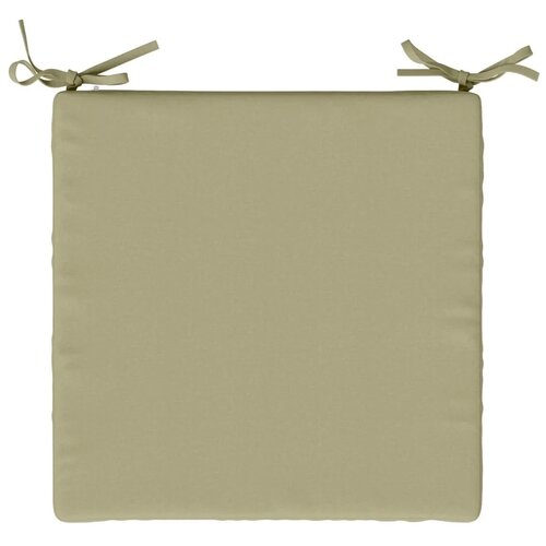  Jastučići za sjedalo od 4 dijela SOEST 4 kom. 100% poliester - Svijetlo zelena (melange) 50 x 50 x 5 cm 4 Slike