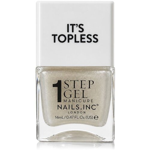 Nails Inc. It&amp;rsquo;s Topless 1 Step Gel Nail Polish (Sydney) 14 ml Slike