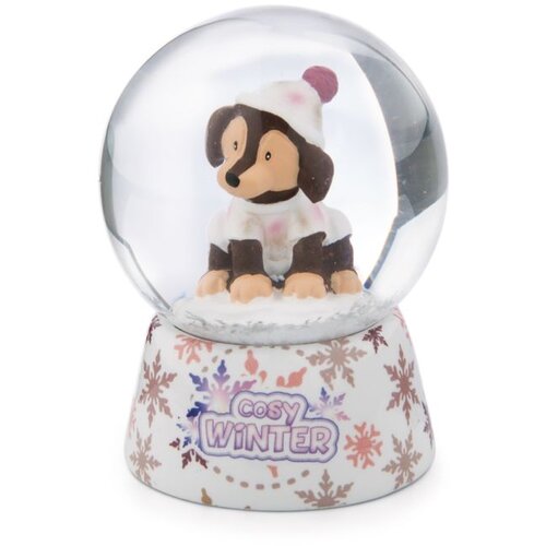  novogodi&scaron;nja glitter kugla kuće - 6.5cm nici 49353 Cene