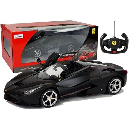  Licencirani auto na daljinsko upravljanje Ferrari Aperta Rastar 1:14 crni Cijene