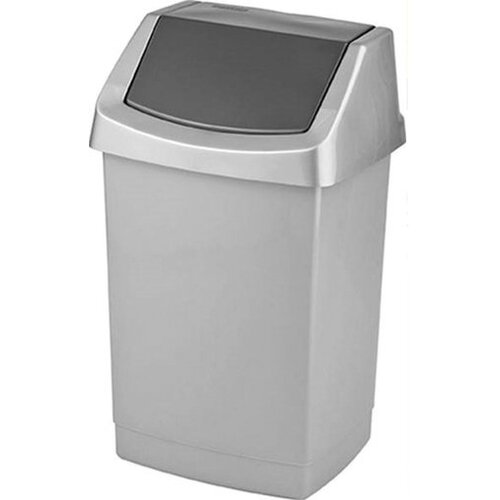 Curver KOŠ ZA SMETI KLIK, SREBRNA/ANTRACIT 15 L Cene