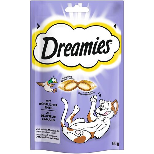 Dreamies mačji prigrizek - Varčno pakiranje: z raco (6 x 60 g) Slike