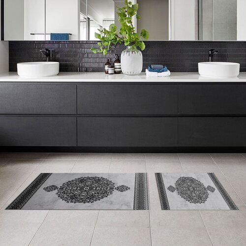 Hanah home set 2 prostirke za kupatilo Sivi Cene