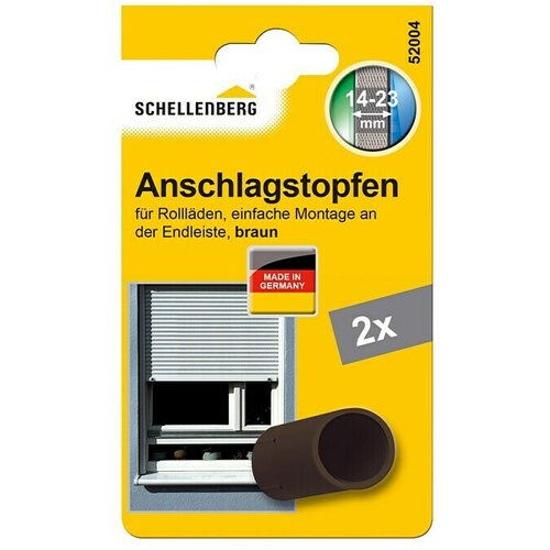 SCHELLENBERG Zaustavitveni čep (&Oslash; x Do: 20 x 40 mm, Rjave barve) Cene