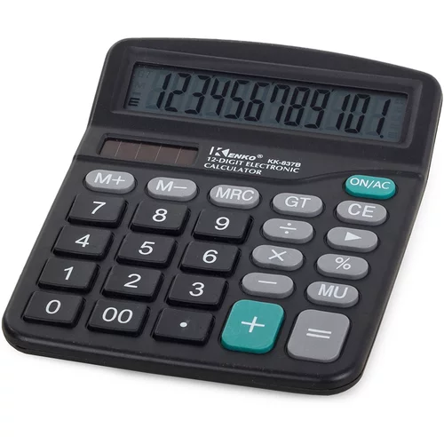  Velik pisarniški kalkulator 12 mest - solarni 2