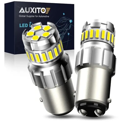 Auxito 2F23-1157-W2 1157 BAY15D Led sijalice, Canbus, 360&amp;deg; Slike